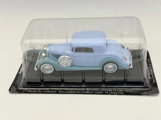 PANHARD 6CS FAUX CABRIOLET Legendarne Samochody AmerCom Błękitny 1:43