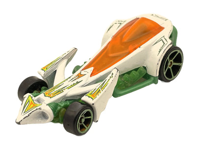 BUAYING MENACE, Hot Wheels 2017, Die cast 607, Biały, 1:64,