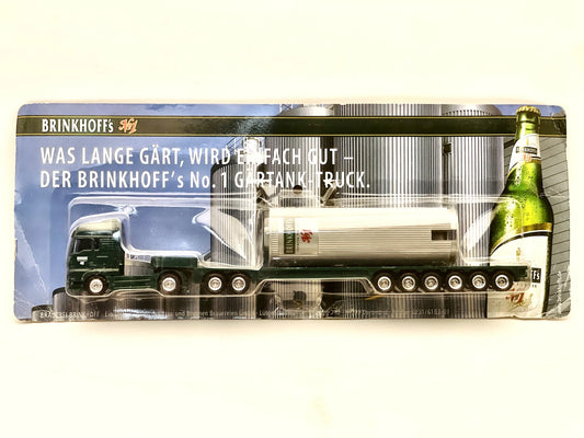 MAN F2000 Grell 1:87 Ciężarówka Promocyjna BRINKHOFF'S No.1 Blister Zielony