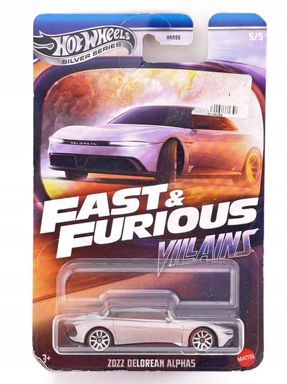 Delorean Alpha5, Fast&Furious Villains Hot Wheels, Resoraki, Die cast, 1:64