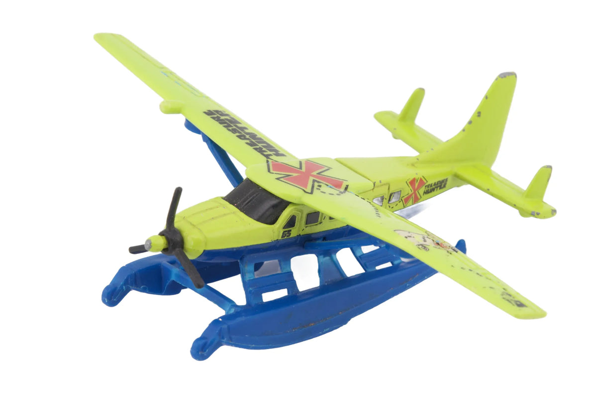 Treasure Hunter Matchbox Żółto-Zielony 1:64