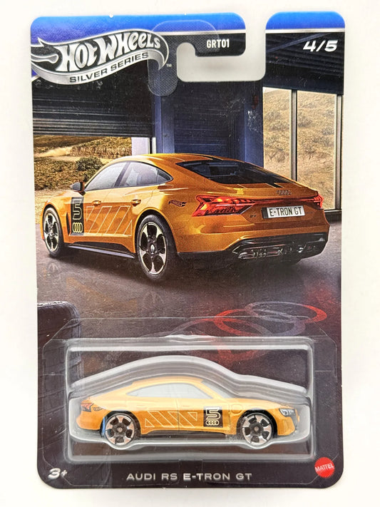 Audi Rs E-Tron Gt Stars & Stripes Hot Wheels 2026 Pomarańczowy 1:64