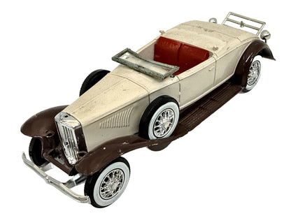 1935 DUESENBERG J SPIDE, Solido, Made in France, Kremowy, 1:43, Resoraki