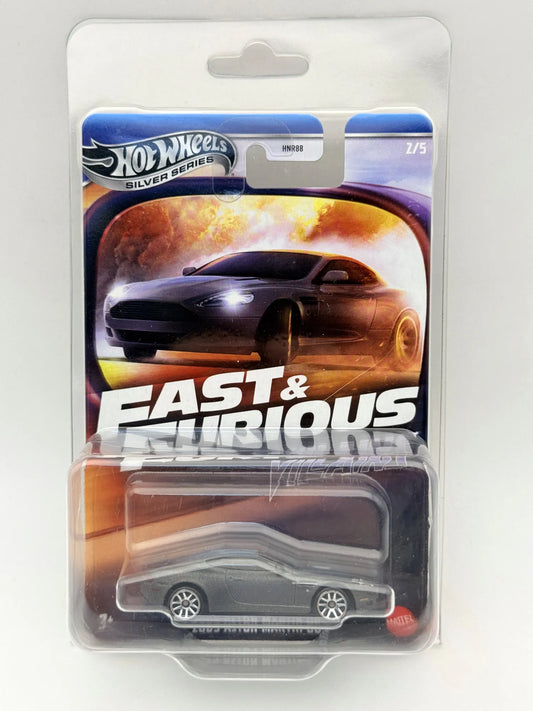 2005 ASTON MARTIN DB9 Fast & Furious Hot Wheels 2024 Szary 1:64 Protektor