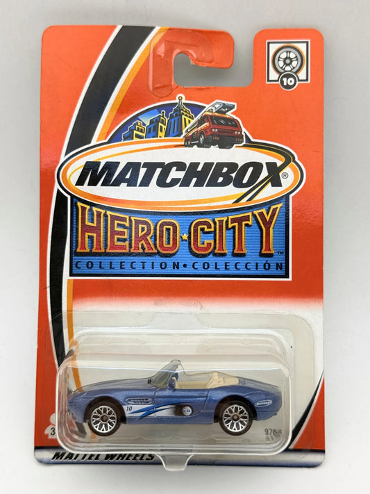 BMW Z8 Hero City Matchbox 2002 Niebieski 1:64
