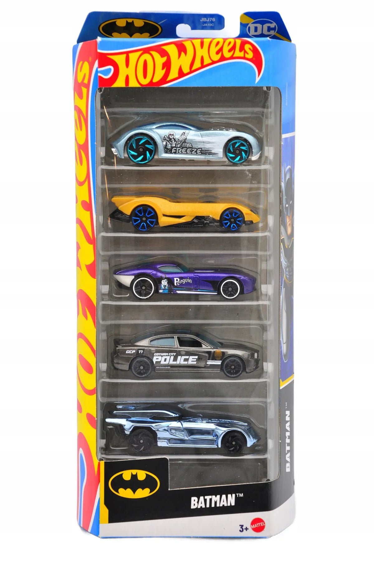 THE BATMAN BATMOBILE Batman Hot Wheels 2024 1:64 5 Pack HW 5 Pak