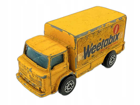 Weetabix Delivery Van Corgi Juniors Corgi Żółty Made in Gt Britain