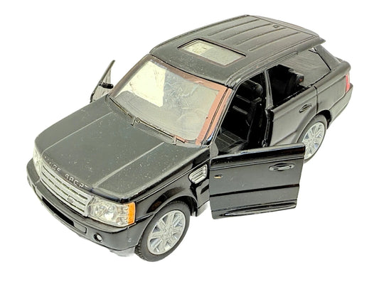 RANGE ROVER SPORT, Kinsmart, Resoraki, Die cast, Czarny 1:38