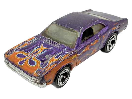 '71 Dodge Demon, Hot Wheels 2011, Die cast, Resoraki, Fioletowy, 1:64