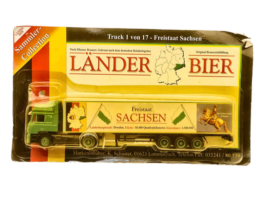 MAN TRUCK Grell 1:87 Ciężarówka Promocyjna Blister Promocyjny Länder Bier