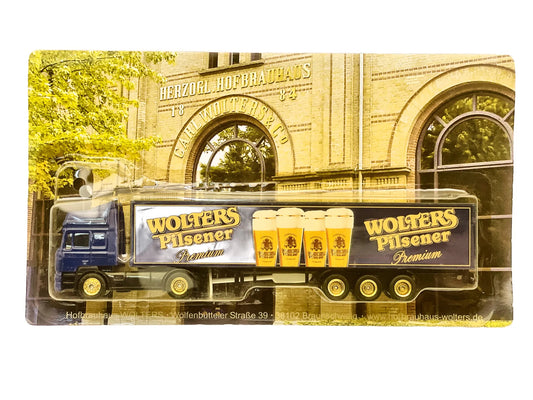 MAN Grell 1:87 Ciężarówka Promocyjna WOLTERS Pilsener Blister Granatowy
