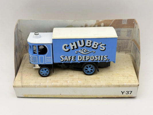 Ciężarówka SENTINEL STEAM WAGON Models of Yeasteryear Matchbox Błękit 1:55