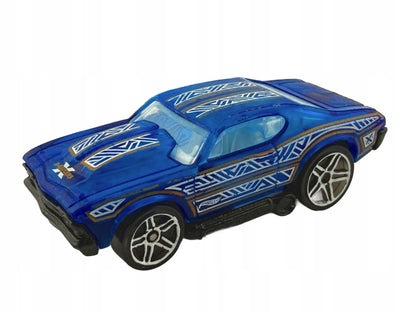 69 CHEVELLE, Hot Wheels, Resoraki, Die cast 1186 Mj., Niebieski, 1:64