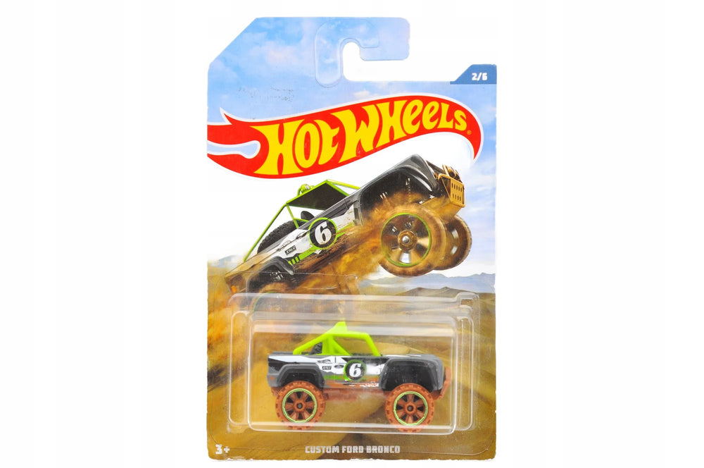 Custom Ford Bronco Hot Wheels 2018 Czarny, 1:64