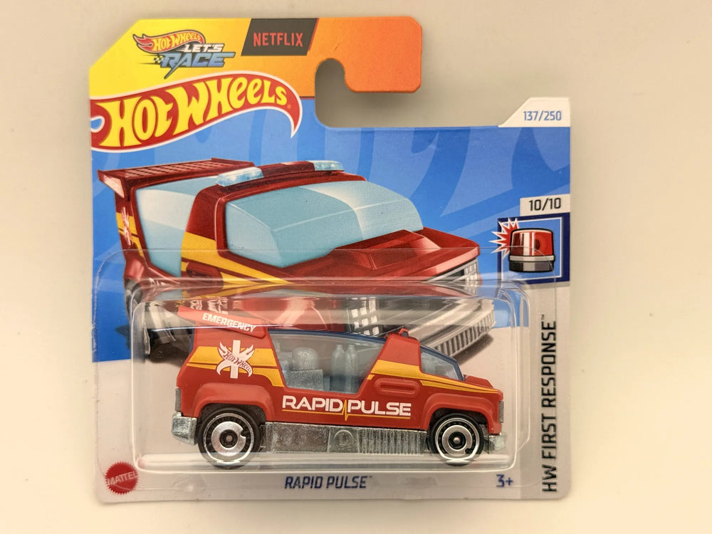 RAPID PULSE HW FIRST RESPONSE Hot Wheels 2024 Czerwony 1:64