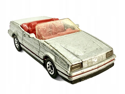 CADILLAC ALLANTÉ Matchbox 1987 Srebrny 1:64 Made in Macau