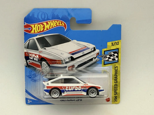 1987 HONDA CRX Speed Racer Hot Wheels 2021 Biały 1:64