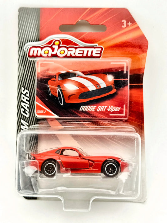 Dodge Srt Viper Majorette 1:64 Blister Czerwony