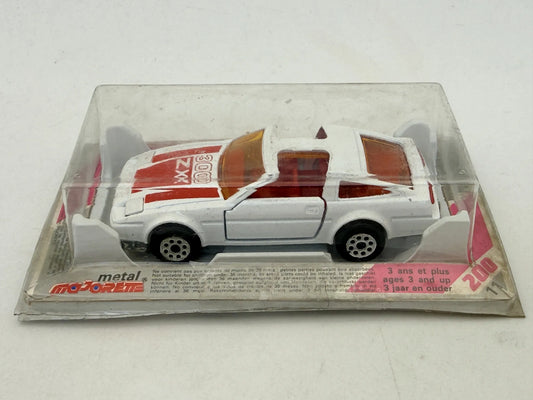 NISSAN 300ZX TURBO Majorette '90 Biały 1:64