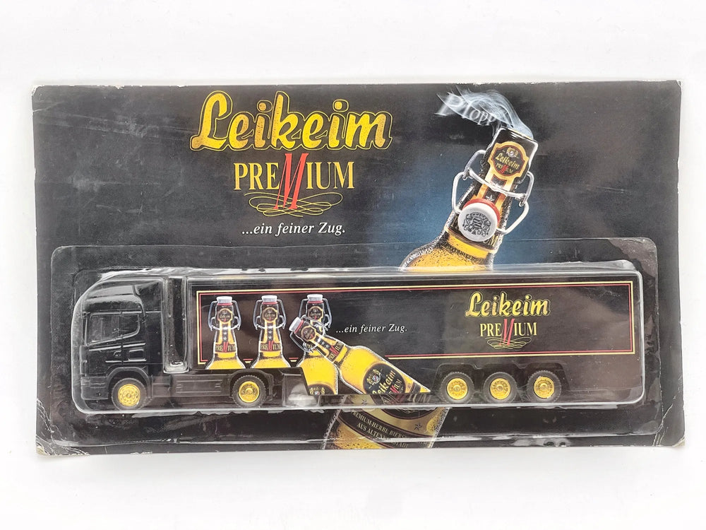 Scania Hümmer 1:87 Ciężarówka Promocyjna Leikeim PREMIUM Blister Czarny