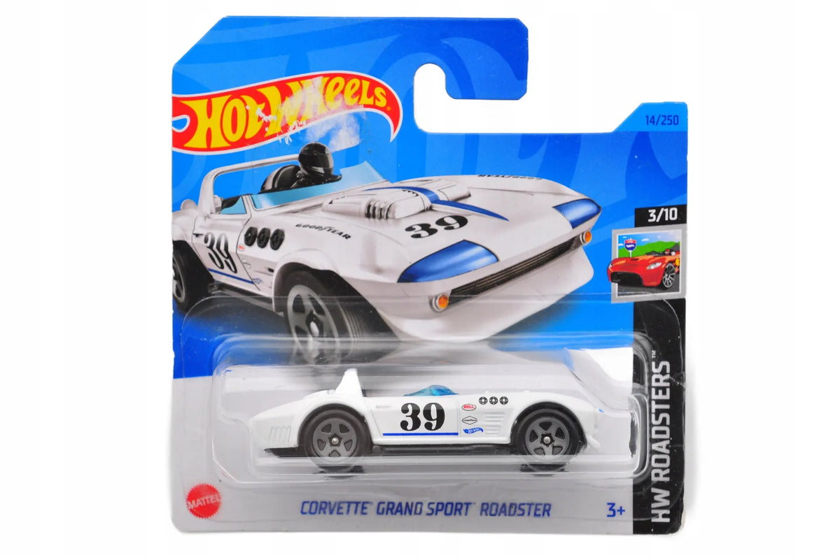 CORVETTE GRAND SPORT ROADSTER Hot Wheels 2023 Biały 1:64