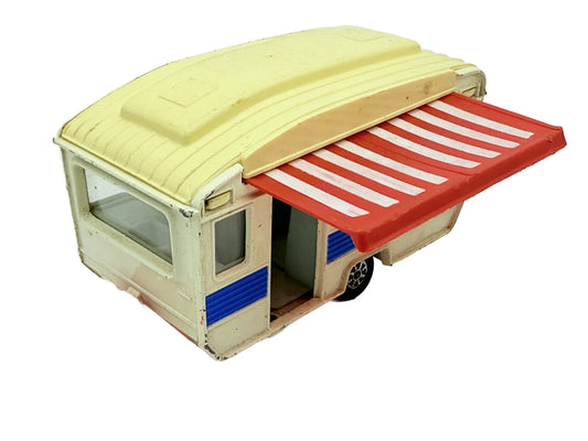 Przyczepa Kempingowa, Corgi, made in Great Britain, die cast resoraki