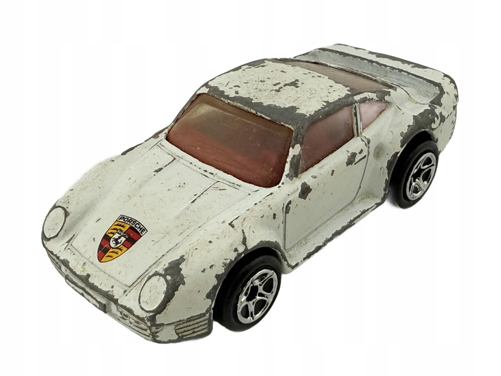 PORSCHE 959, Matchbox, Resoraki, Die cast 19, Biały, 1:64