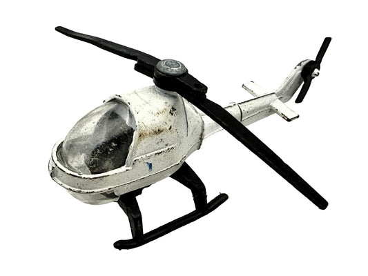 HELIKOPTER, Corgi Juniors, Made in Gt. Britain Die cast Biały 1:64 Resoraki