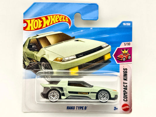 Hako Type D Hot Wheels Compact Kings 1:64 Blister Zielony