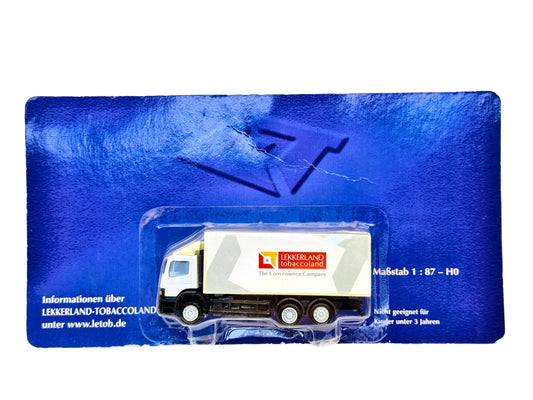Mercedes-Benz Vierke 1:87 Made in Germany Ciężarówka LEKKERLAND TOBACCOLAND