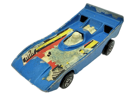 Can-Am Racer Growlers Corgi '80 Niebieska 1:64 Made in Wielka Brytania