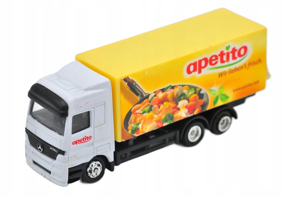 ACTROS, Siku, Made in Germany, Resoraki, Die cast, Biały,, 1:87