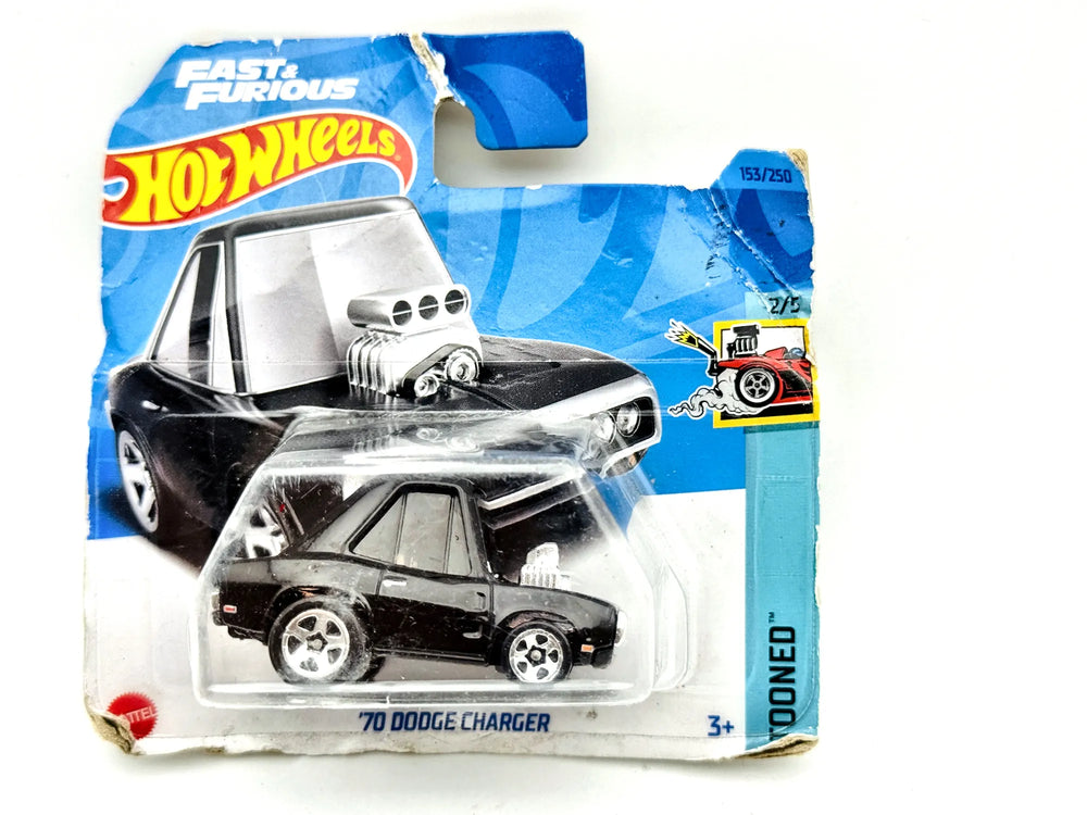 Dodge Charger Hot Wheels 2023 Tooned 1:64 Muscle car Blister Czarny