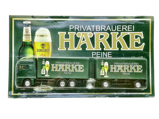 MAN TRUCK Hümmer 1:87 Zielony Blister Reklama Privatbrauerei Härke Peine