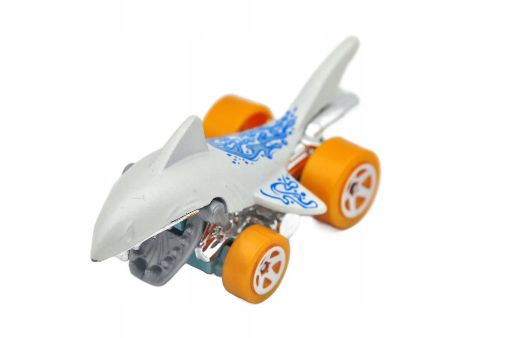 SHARKRUISER, Hot Wheels 2011, Die cast DHP30, Biały, 1:64, Resoraki