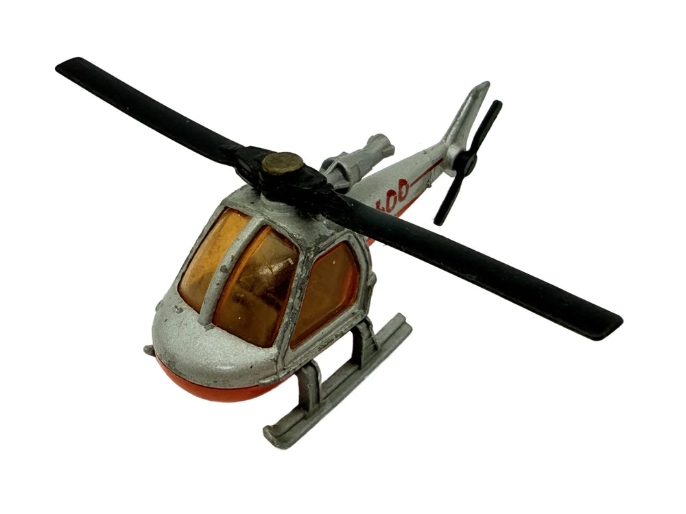 Helicopter Fire Department 1982, Matchbox, made in England, die cast, 1:110