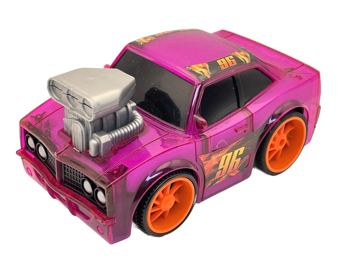 Muscle car jak Dodge Challanger, Zd Trading, Resoraki, Fioletowy, 1:24