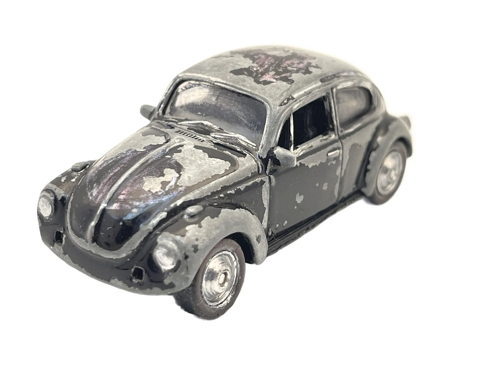 Volkswagen BEETLE, Garbus, Welly, VINTAGE Model Die cast 52222, Czarny 1:60