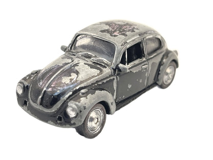 Volkswagen BEETLE, Garbus, Welly, VINTAGE Model Die cast 52222, Czarny 1:60
