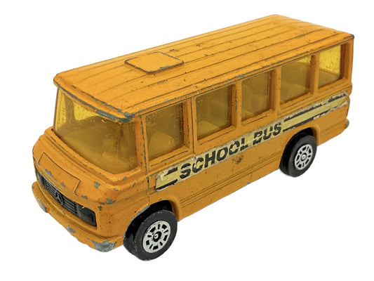 MERCEDES-BENZ BUS Corgi '80 Żółty 1:64 Made in Wielka Brytania