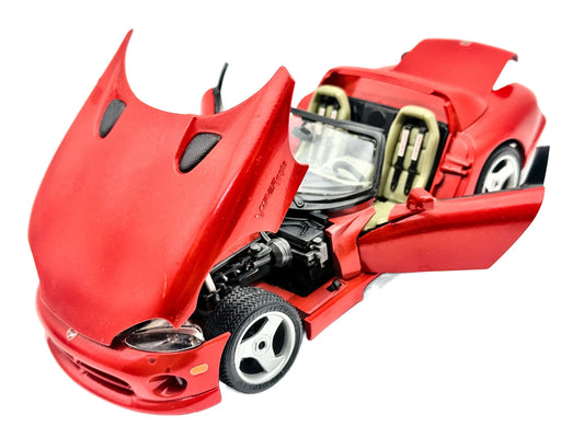 Dodge Viper RT/10 Bburago 1:18 Made in Italy Luzak Czerwony