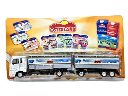 MAN TRUCK Top-Style 1:87 Cysterna OSTERLAND Blister Srebrny Mlekowóz