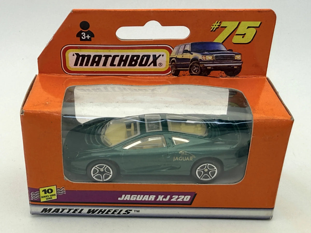 JAGUAR XJ220 Matchbox 1998 Zielony 1:64