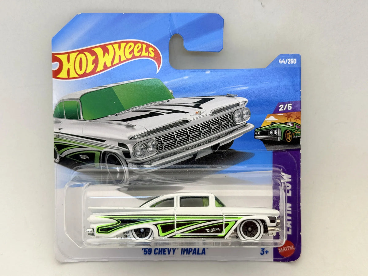 '59 Chevy Impala Mainline Hot Wheels 2026 Biały 1:64