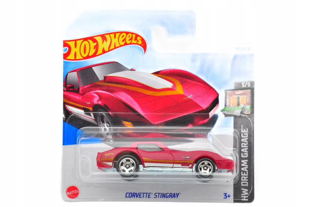 CORVETTE STINGRAY, Hot Wheels 2024, Resoraki, Die cast HTB52-N521, 1:64