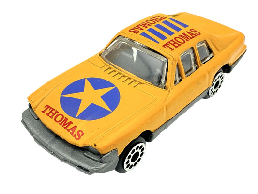 1975 Jaguar XJS Thomas, Yatming, Resoraki Die cast 3105 Żółty 1:64 Resoraki