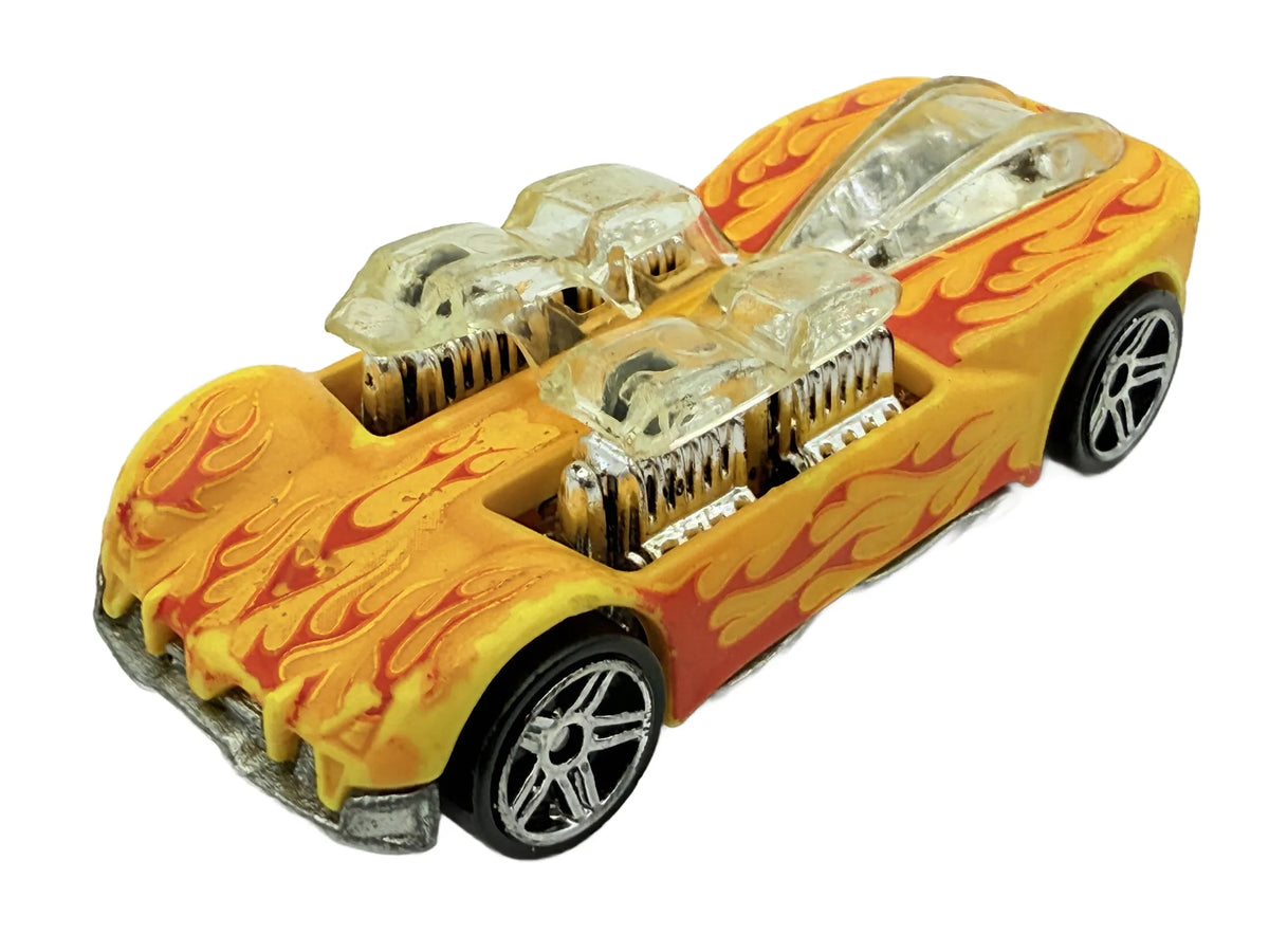 What-4-2 Hot Wheels 2004 Żółty Color Shifters 1:64 hot wheels