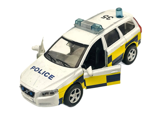 VOLVO V70 POLICE #35 Policja 2001 Biały 1:36