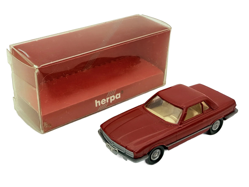Mercedes 350 Sl, Herpa, Wiking, made in Germany, die cast resoraki, 1:87
