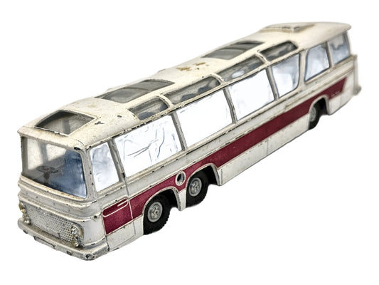 Autobus Vega Major Luxury Coach Dinky Toys '70 Biały 1:43 Made in England